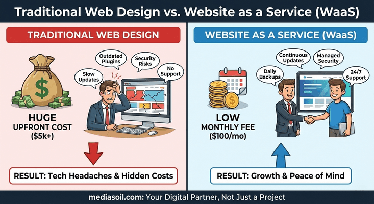 Why Website as a Service cover