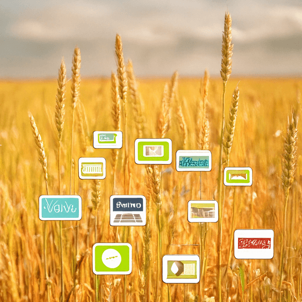 A field growing crops that look like websites
